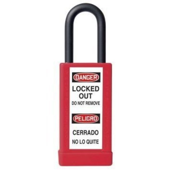 Accuform BRASS BODY PADLOCKS BODY HEIGHT KDL431RD KDL431RD